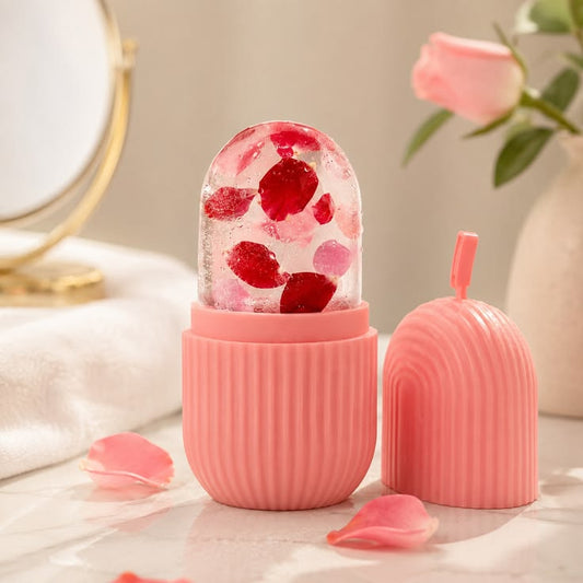Ice mold for face lift (pink color)