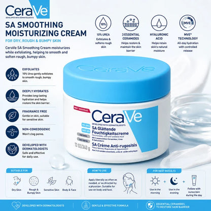 CeraVe SA Smoothing Cream 340g