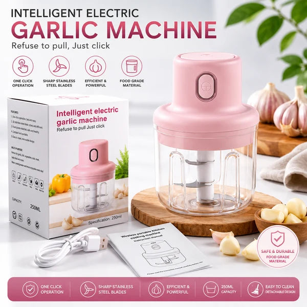 Electric Garlic Mini Chopper