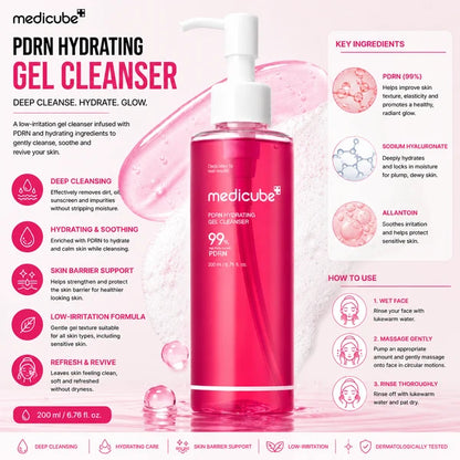 Medicube PDRN Hydrating Gel Cleanser