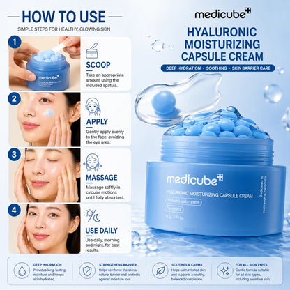 Medicube Hyaluronic Moisturizing Capsule Cream