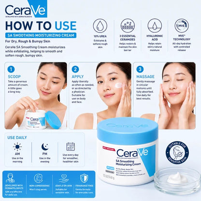 CeraVe SA Smoothing Cream 340g