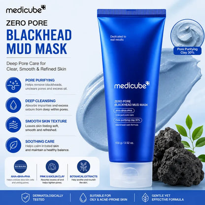 Medicube Zero Pore Blackhead Mud Mask