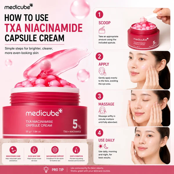 Medicube TXA Niacinamide Capsule Cream