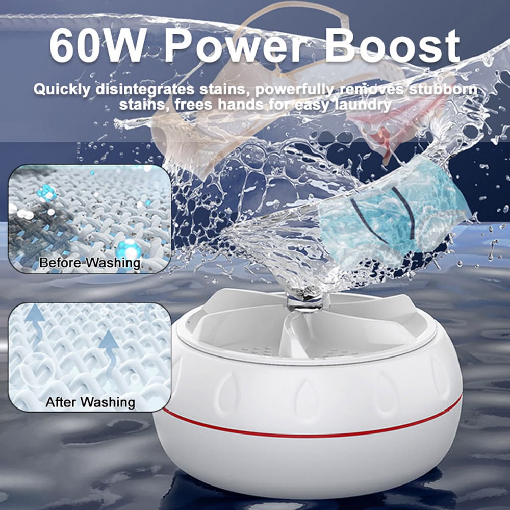 2 in 1 Mini Washing Machine