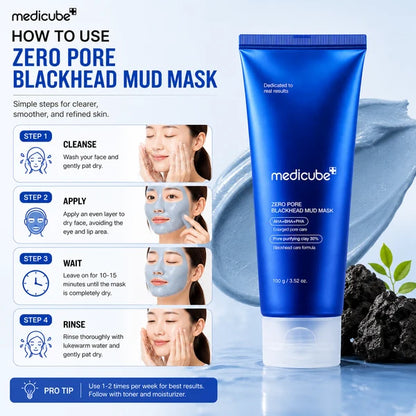 Medicube Zero Pore Blackhead Mud Mask