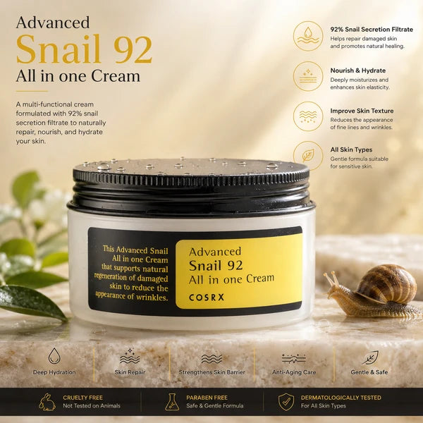 COSRX Advanced Snail 92 All In One Cream