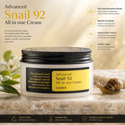 COSRX Advanced Snail 92 All In One Cream