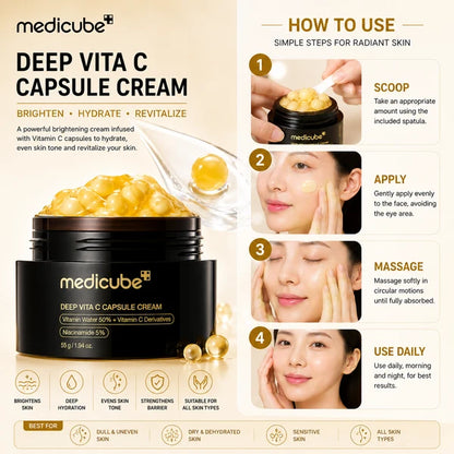 Medicube Deep Vita C Capsule Cream