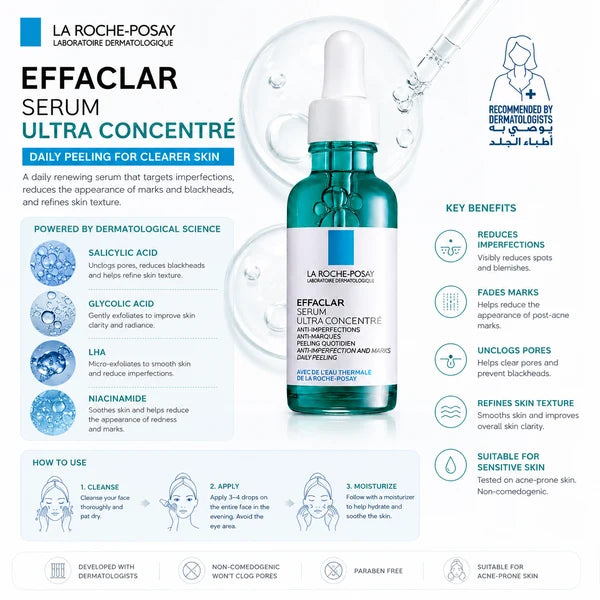 La Roche-Posay Effaclar Ultra Concentrated Serum 30ml