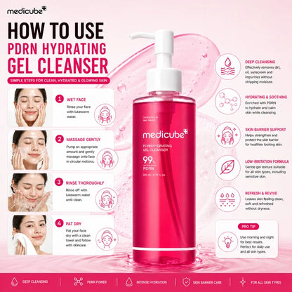 Medicube PDRN Hydrating Gel Cleanser