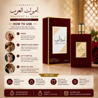 Asdaaf Ameerat Al Arab Eau De Parfum – 100ml