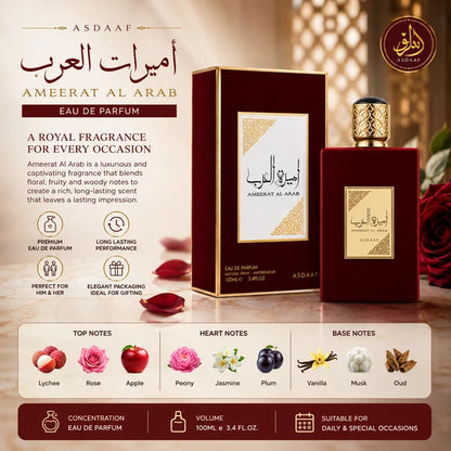 Asdaaf Ameerat Al Arab Eau De Parfum – 100ml
