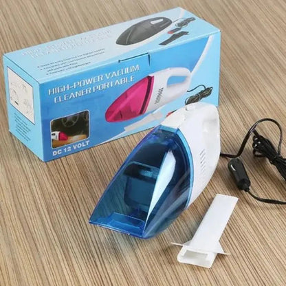 Blue car vacuum